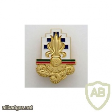 French Foreign Legion 13th Demi Brigade pocket badge img45343
