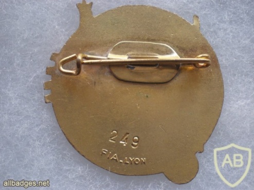 French Foreign Legion 13th Demi Brigade 4th Company pocket badge, type 2 img45381