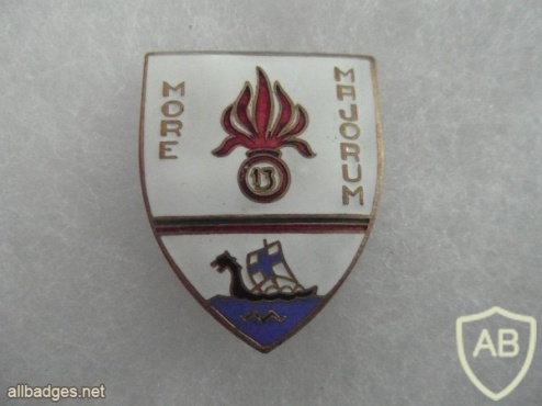 French Foreign Legion 13th Demi Brigade pocket badge, type 1 img45399