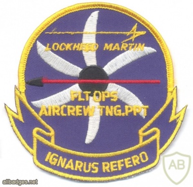 LOCKHEED MARTIN Flight Operations Aircrew Training Program sleeve patch img45463