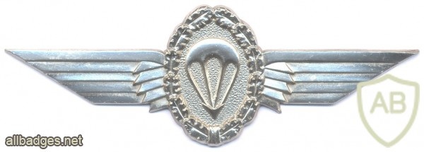 WEST GERMANY Bundeswehr - Army Parachutist wings, 2nd Class, metal, 1973-1983 img45765
