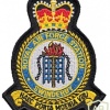 Royal Air Force Station Swinderby blazer badge, Queen's crown
