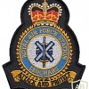 Royal Air Force Station Leuchars blazer badge, Queen's crown