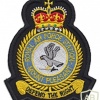 Royal Air Force Station Mount Pleasant blazer badge, Queen's crown img45862