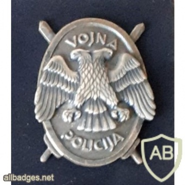 Serbia Military Police badge (early type) img46265