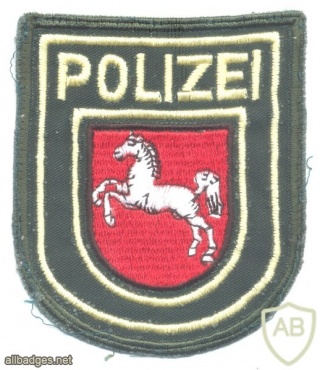 Germany Niedersachsen State Police patch, 1 img46352
