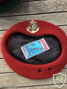French Army Marine Infantry Paratroopers 1RPIMa beret, old img46566