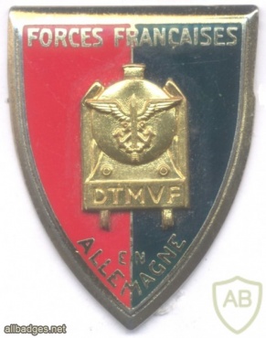 FRANCE Army - Military Railroad Transportion Directorate of the French Forces in Germany, pocket badge img47299