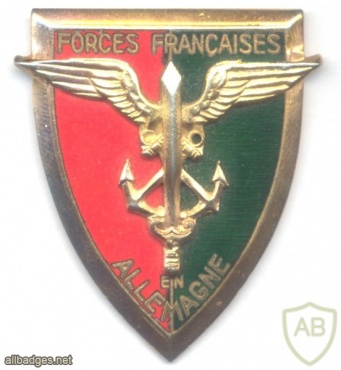 FRANCE Army - French Forces in Germany pocket badge img47298