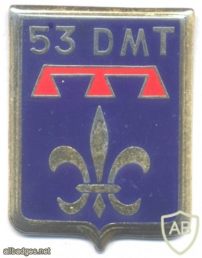 FRANCE 53rd Military Territorial Division pocket badge img47314