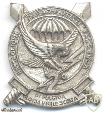 ITALY 2nd Parachute Battalion "Tarquinia" pocket badge, type 3 img47344