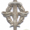 FRANCE Army Elementary Military Preparation pocket badge, silver