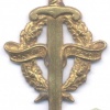 FRANCE Army Elementary Military Preparation pocket badge, gold