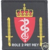 NATO - Norwegian Provincial Reconstruction Team Meymaneh Role 2 Medical Facility sleeve patch, full color img47568
