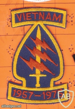 1st Special Forces, after war patch img47664