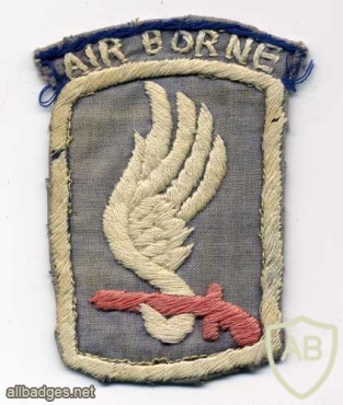 173rd Airborne Brigade SSI patch img47693