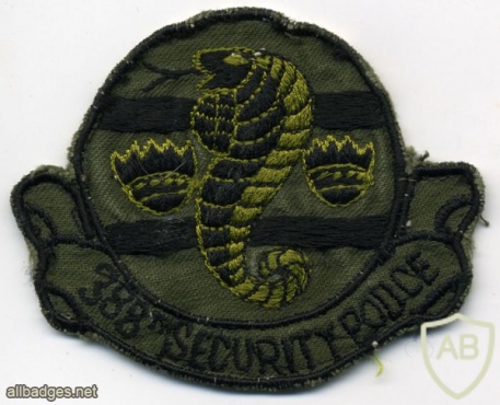388th Security Police Squadron Patch img47705
