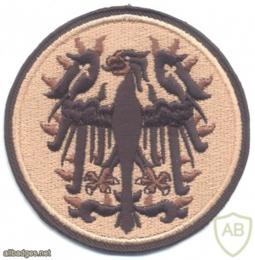 CZECH REPUBLIC 4th Rapid Deployment Brigade, 42nd Mechanized (Infantry) Battalion sleeve patch, desert version img47940