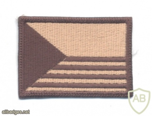 CZECH REPUBLIC Army National Flag shoulder patch, desert version img47941