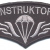 CZECH REPUBLIC Army 601st Special Operations Group (601 SOG) Parachute Instructor cloth badge