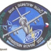 SLOVAK REPUBLIC Air Force 2nd Squadron, Tactical Wing Sliač sleeve patch, "Ramstein Rover" military exersize 2012
