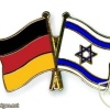 דגל ישראל ודגל גרמניה