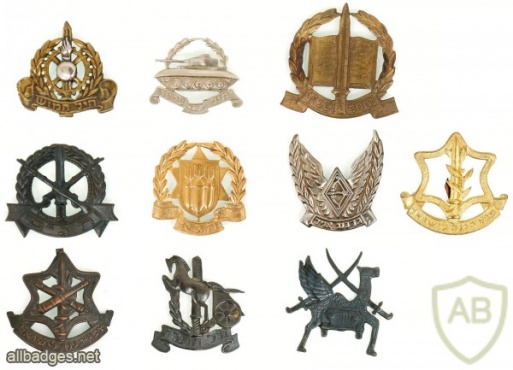 Ten Cap Badges – IDF Units – I img47997