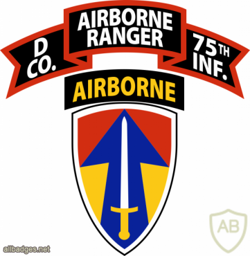 75th Ranger Regiment  D Co patch img48193