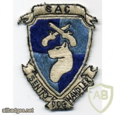 Air Force Strategic Air Command SAC Sentry Dog Unit patch img48380