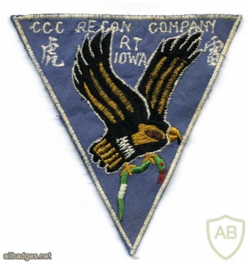 MACV-SOG CCC Recon Team Iowa patch img48374