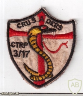 3rd Squadron 17th Air Cavalry regiment C Troop Crusaders patch img48379