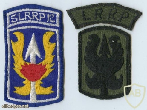 5th Battalion, 12th Infantry Regiment Long Range Reconnaissance Patrol patch img48443