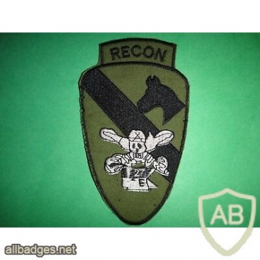 2nd Squadron, 7th Cavalry Regiment, E Company RECON patch img48434