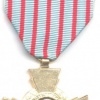 FRANCE Combatant's Cross medal, gold