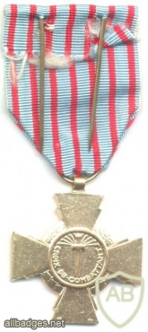 FRANCE Combatant's Cross medal, gold img48504