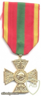 FRANCE Volunteer Combatant's Cross medal, gold img48505