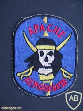 7th Squadron, 1st Cavalry Regiment, A Troop Apache Aeroscouts patch img48599