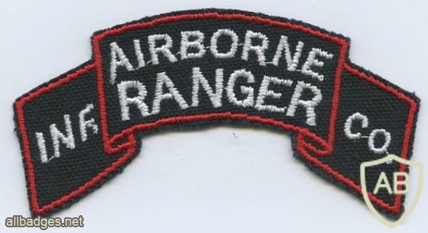 Airborne Ranger Infantry Company Scroll img48596