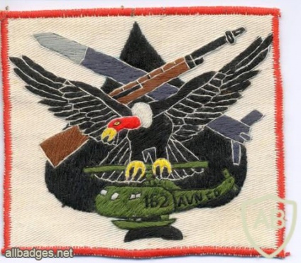162nd  Aviation  Company - "Vultures" patch, 1st type img48579