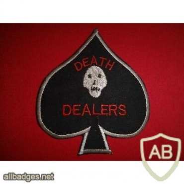 235th Aerial Weapons Company 2nd Platoon DEATH DEALERS patch img48560