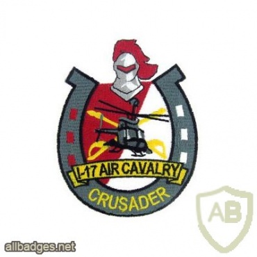 17th Air Cavalry Regiment 1st Squadron Crusader patch img48556