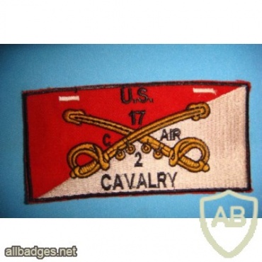 2nd Squadron 17th Air Cavalry Regiment C Troop Vietnam Patch img48661
