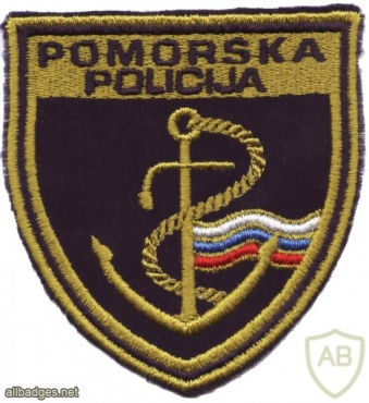 Slovenia Police - maritime police patch img48688