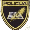 Slovenia Police staff of academy patch