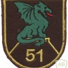 Slovenia Army 51. district headquarters patch img48847
