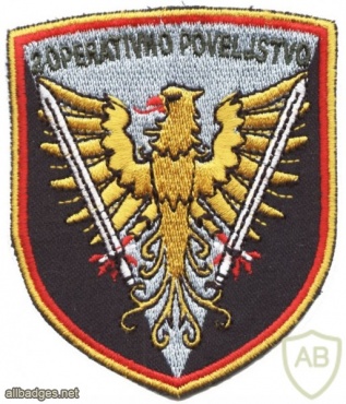 Slovenia army 2nd operational command patch img48914