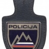 Slovenian police - uniformed police pocket badge
