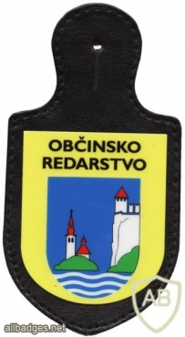 municipal security of city Bled (Slovenia) pocket badge img48962