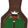 Slovenian army - member of staff  pocket badge, (first production) badge in one piece with slovenian army logo img49019