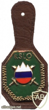 Slovenian army - Republican Secretariat for People's Defense pocket badge img49026